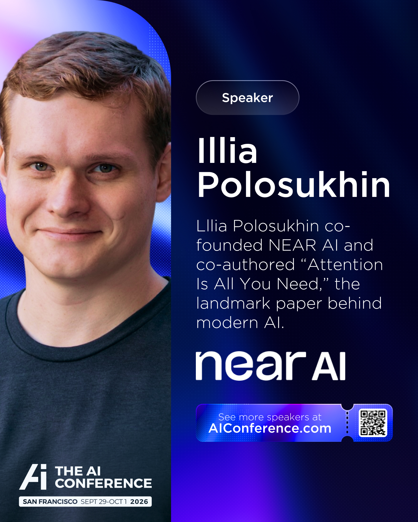 The AI Conference Facebook ad