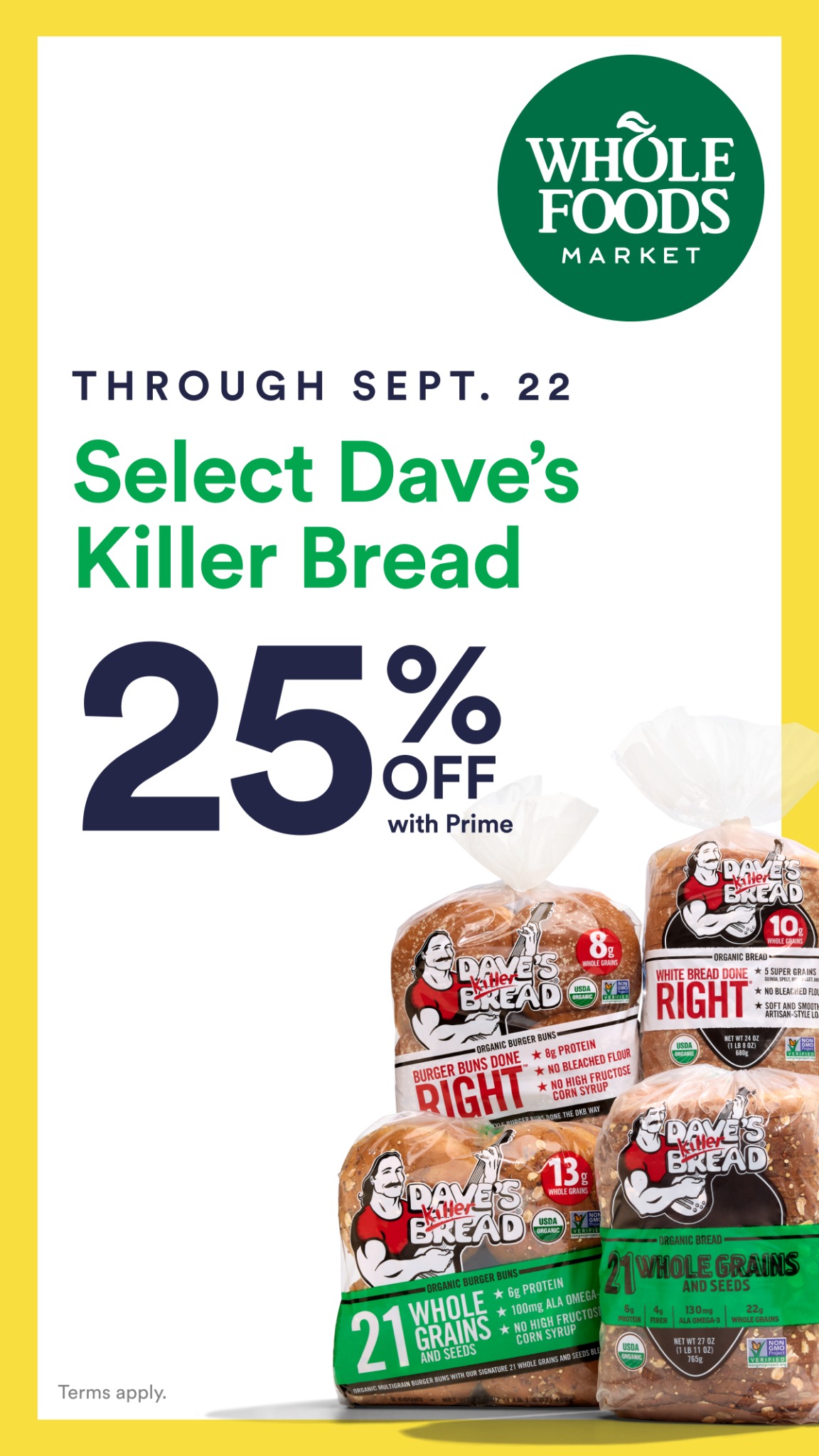 Whole Foods Market Facebook ad