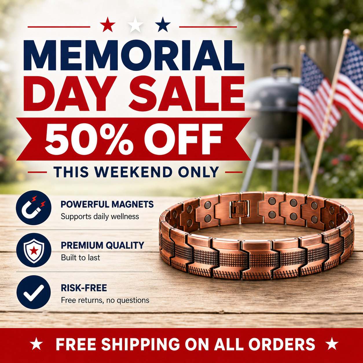 Nora Giles Facebook ad: Memorial Day Sale Ends Monday