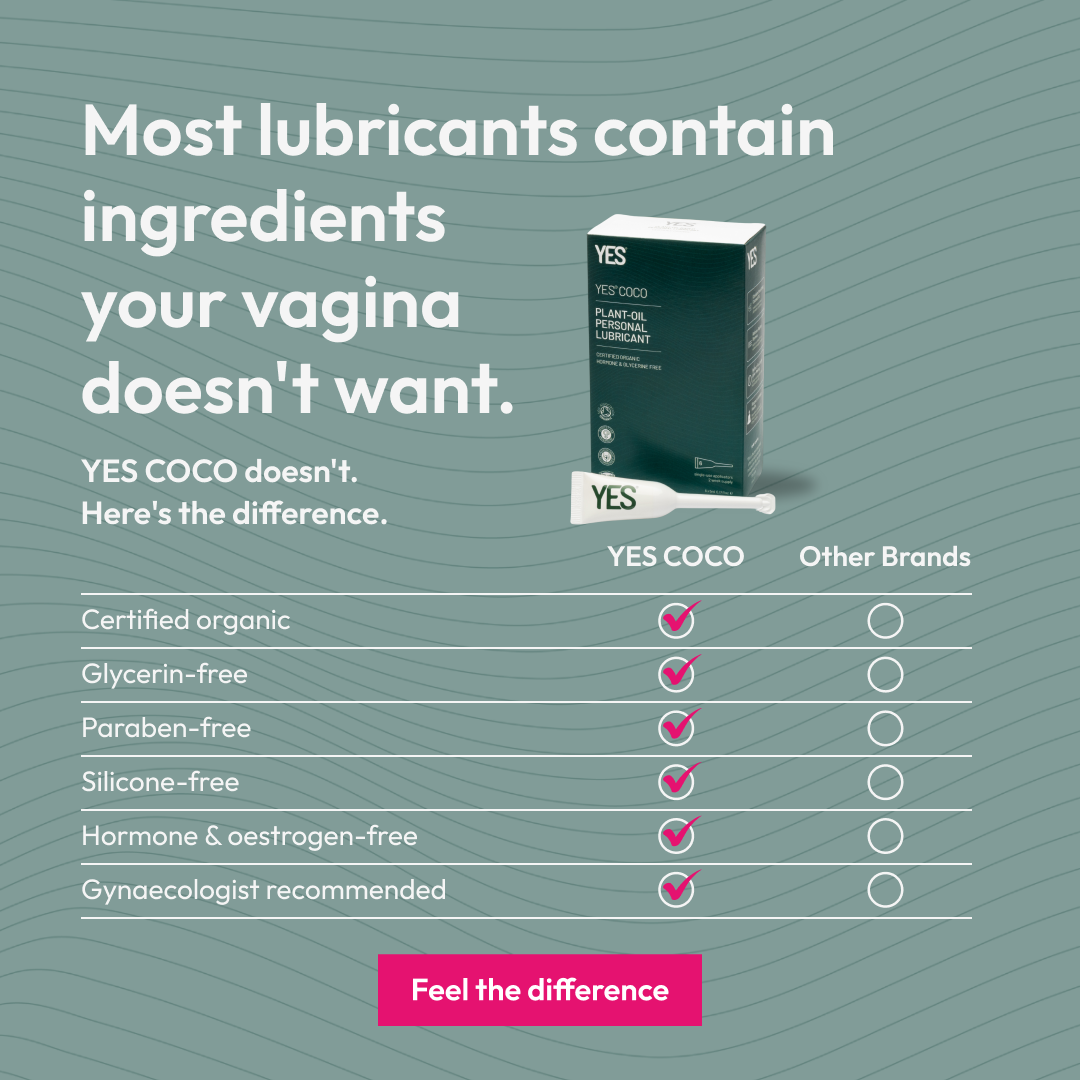 YES - The Organic Intimacy Company Facebook ad