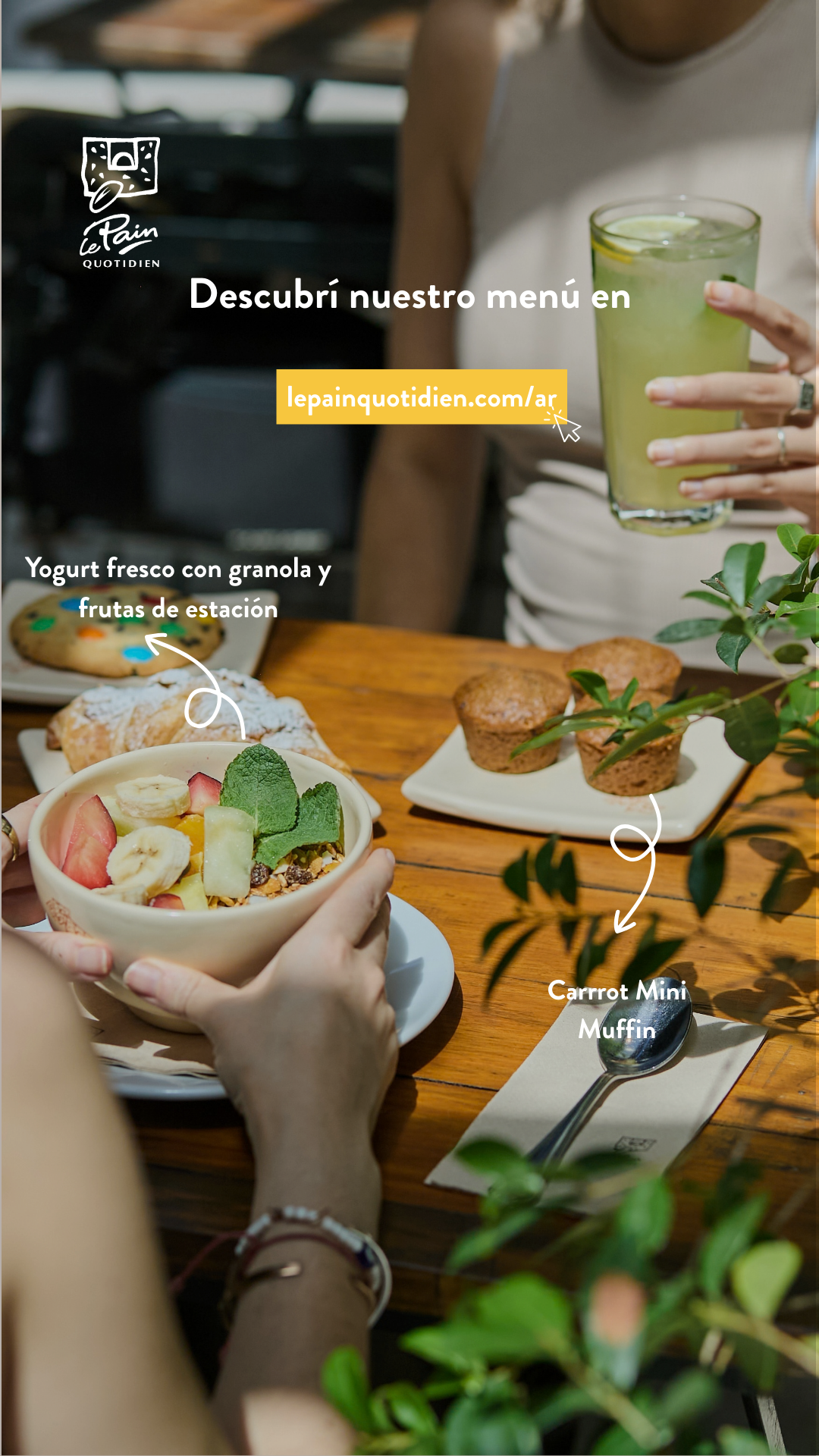 Le Pain Quotidien Argentina Facebook ad
