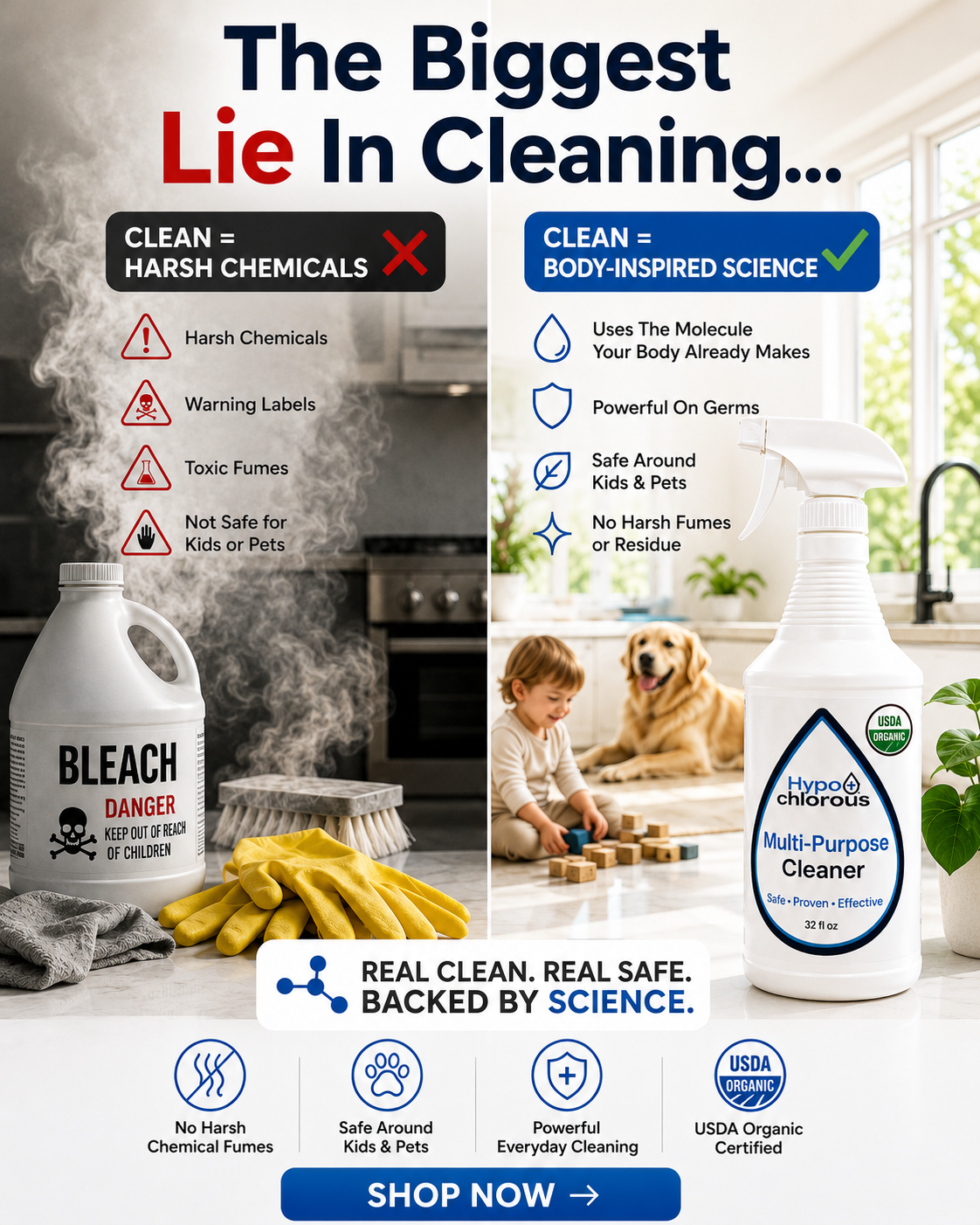 The Hypochlorous Company Facebook ad