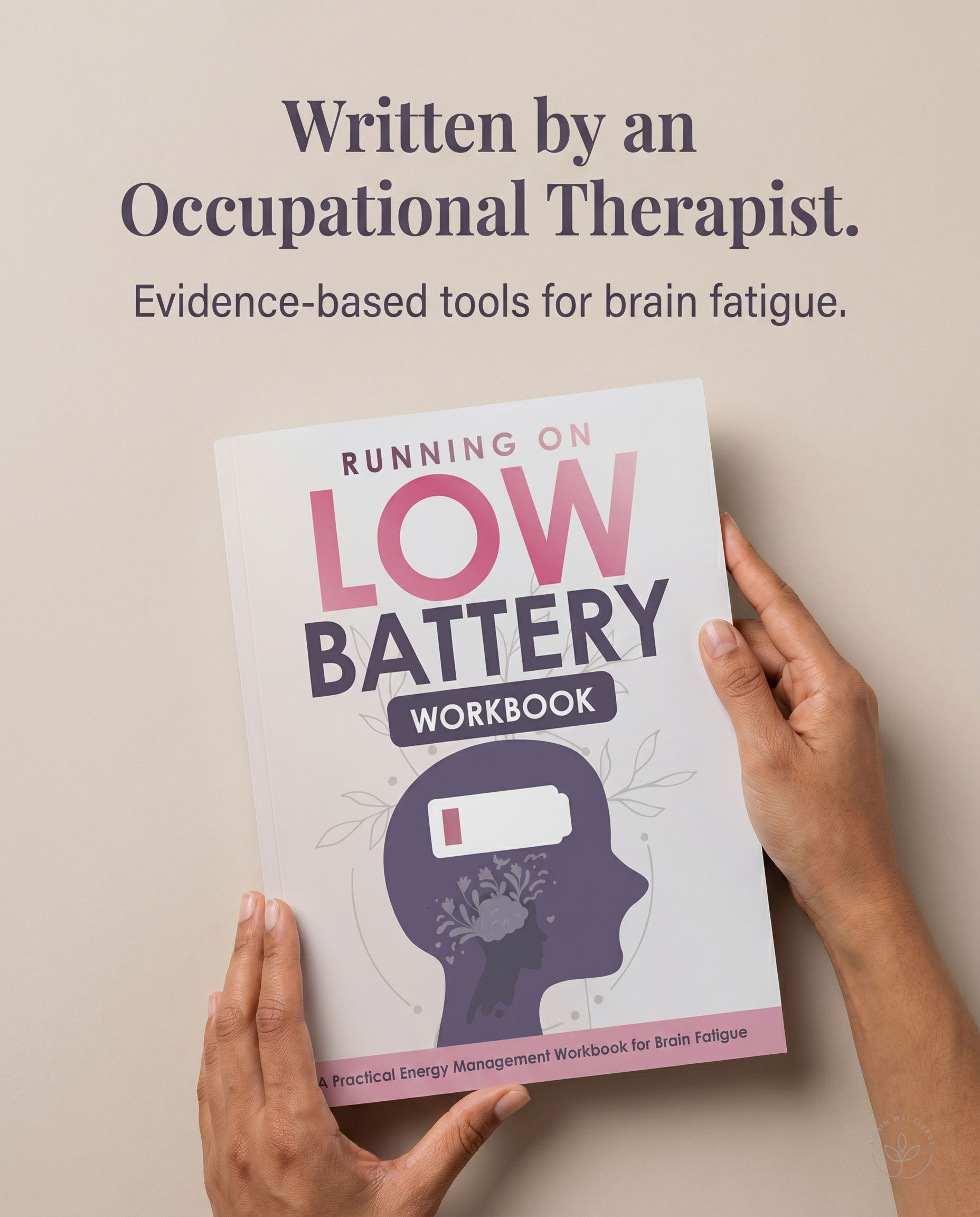Running on Low Battery Facebook ad: Built by an OT for tired brains