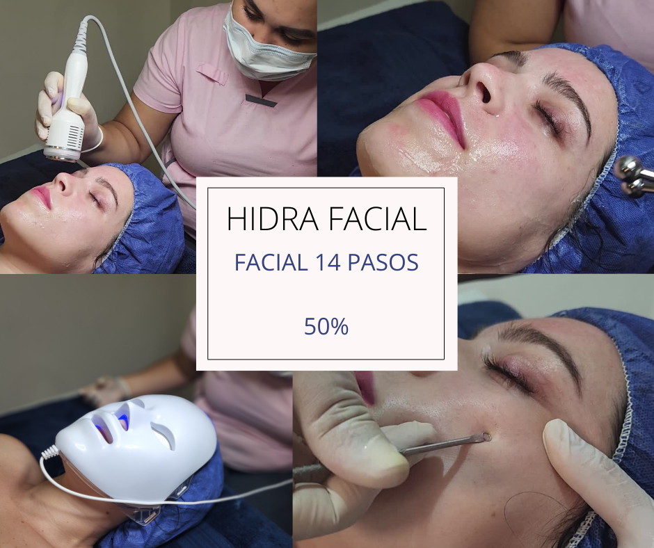 Manantial spa Anáhuac Facebook ad: Hidrafacial