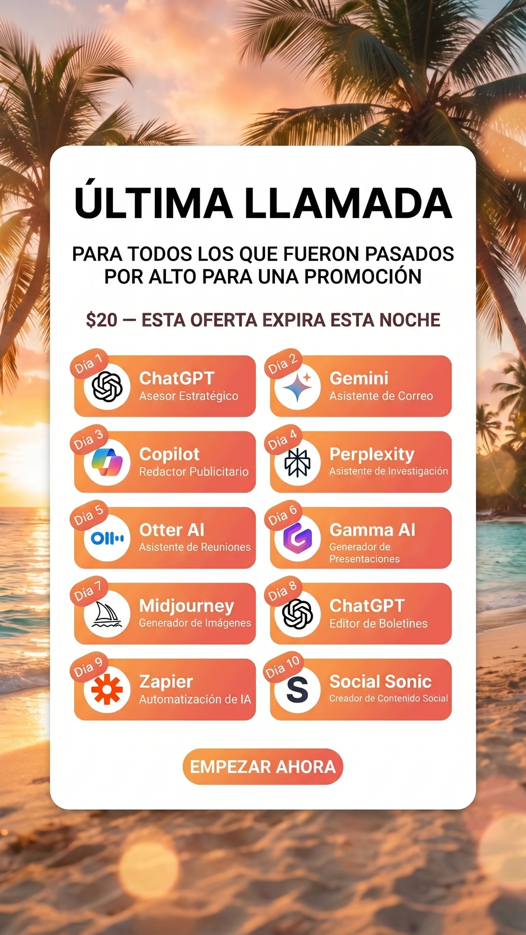 Miguel el Mentor de IA Facebook ad: ¡Empezar ahora!