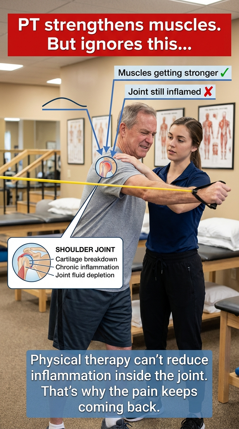Physio Flex Pro Facebook ad: This is what physical therapy can't fix in your shoulder