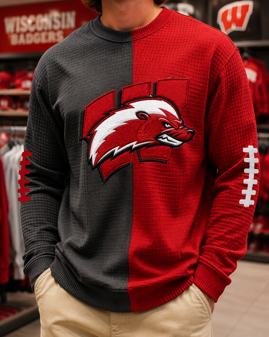 USA Game Day Jersey Supply · Built to Victory Facebook ad: Made In Madison Officially Authentic Jersey