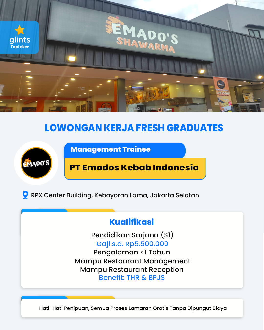 Glints Indonesia Facebook ad