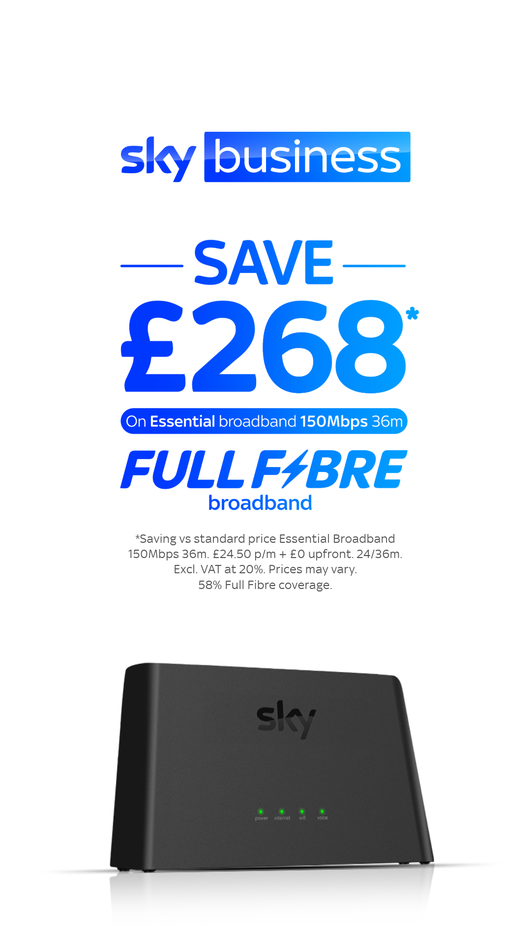 Sky Facebook ad