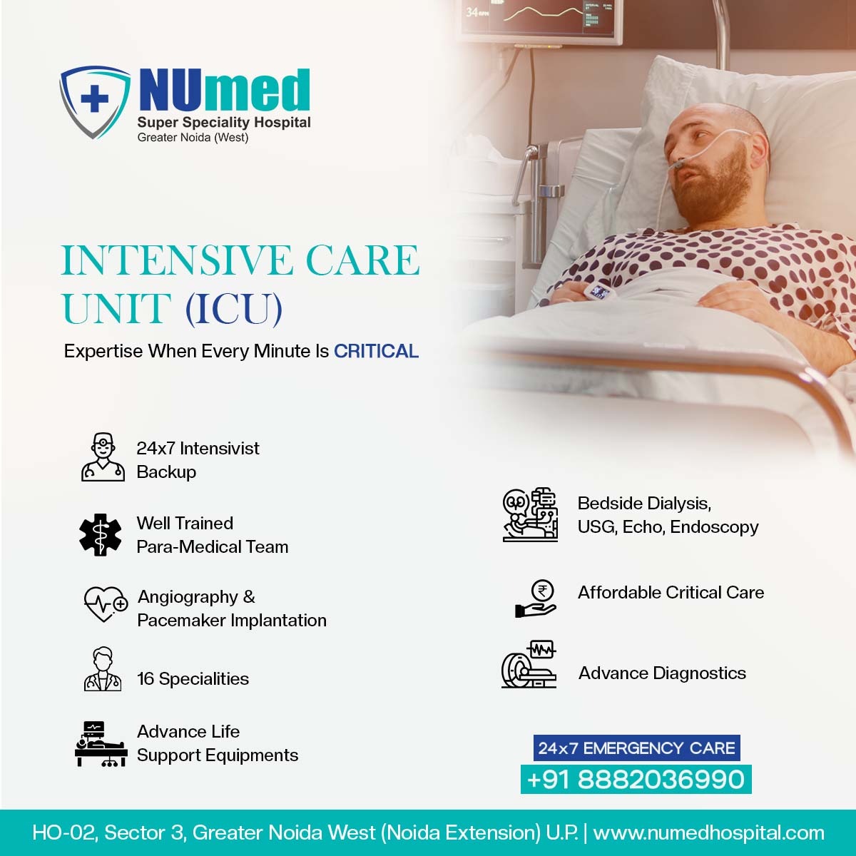 Numed Super Speciality Hospital Facebook ad