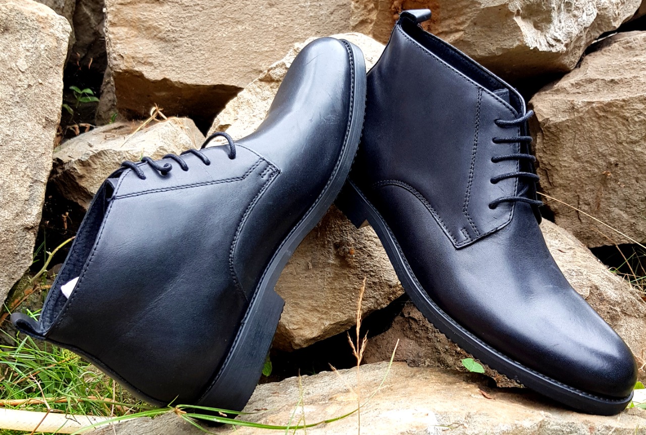Men's Fashion Hub Facebook ad: Step in Style, Mile after Mile, Durable &…