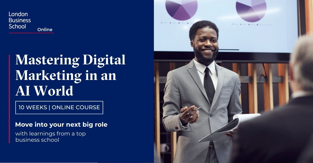 London Business School Facebook ad