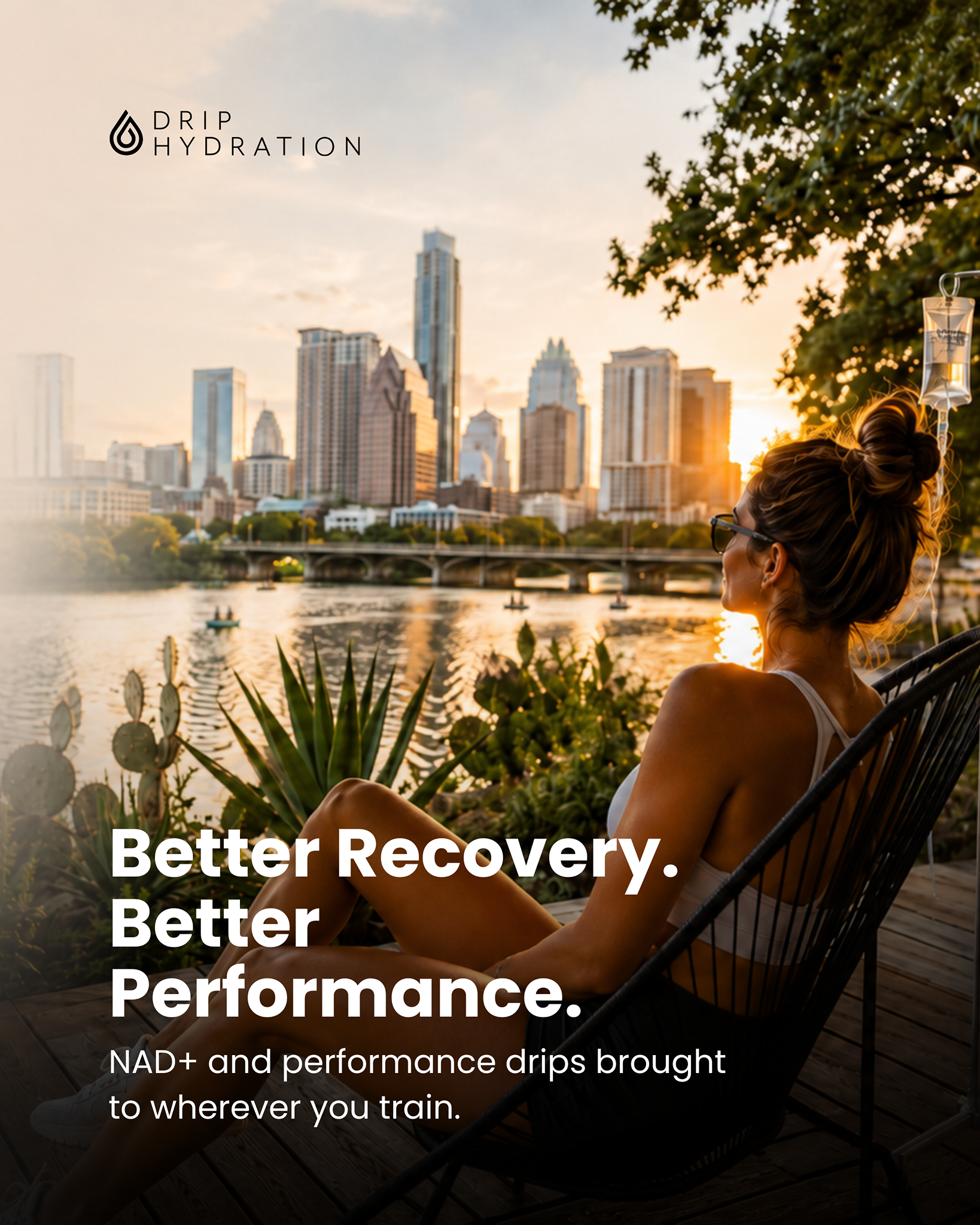Drip Hydration Facebook ad