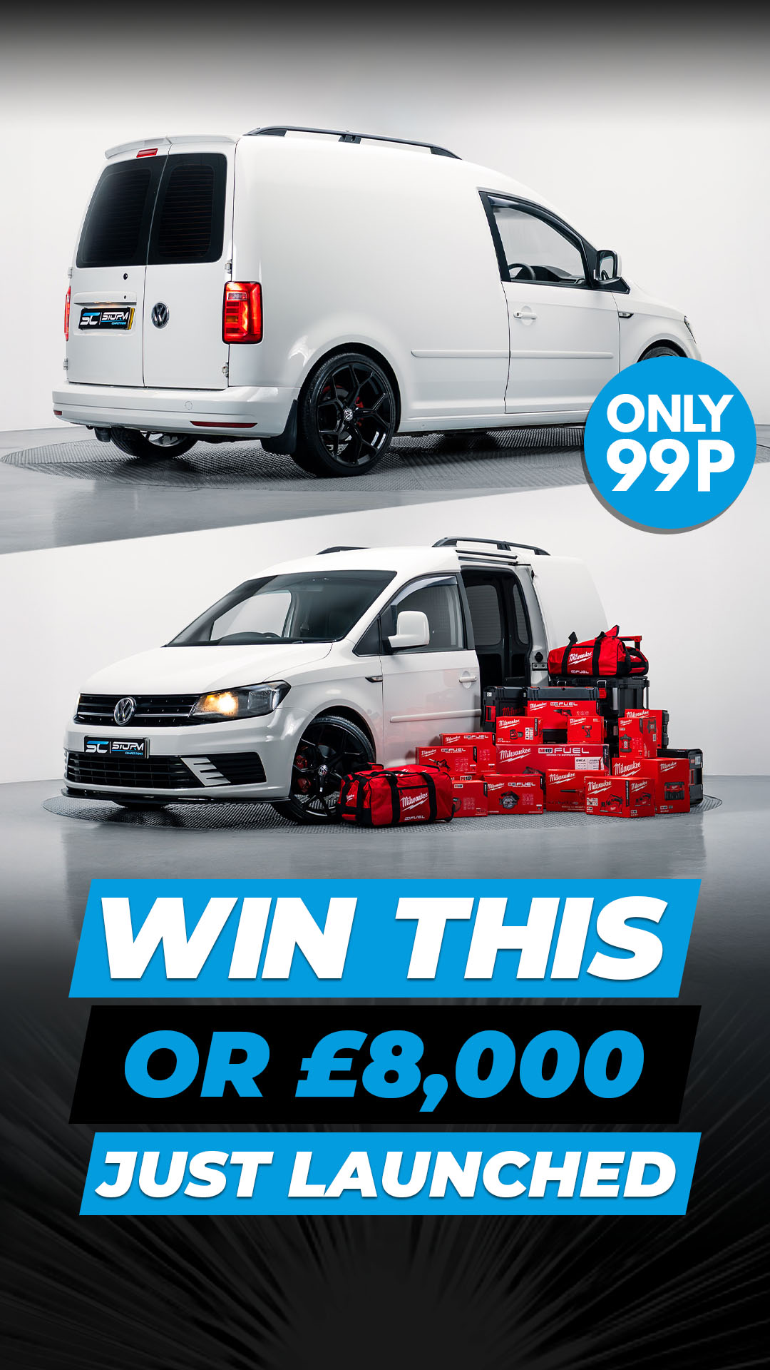 Storm Competitions Facebook ad