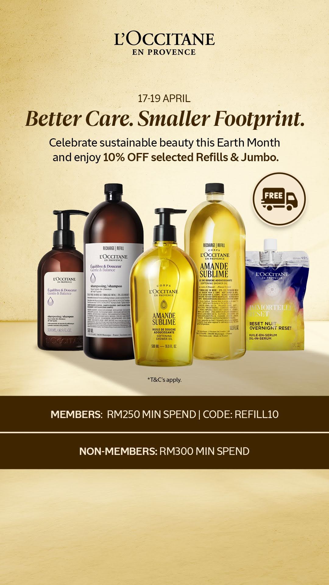 L'OCCITANE en Provence Facebook ad