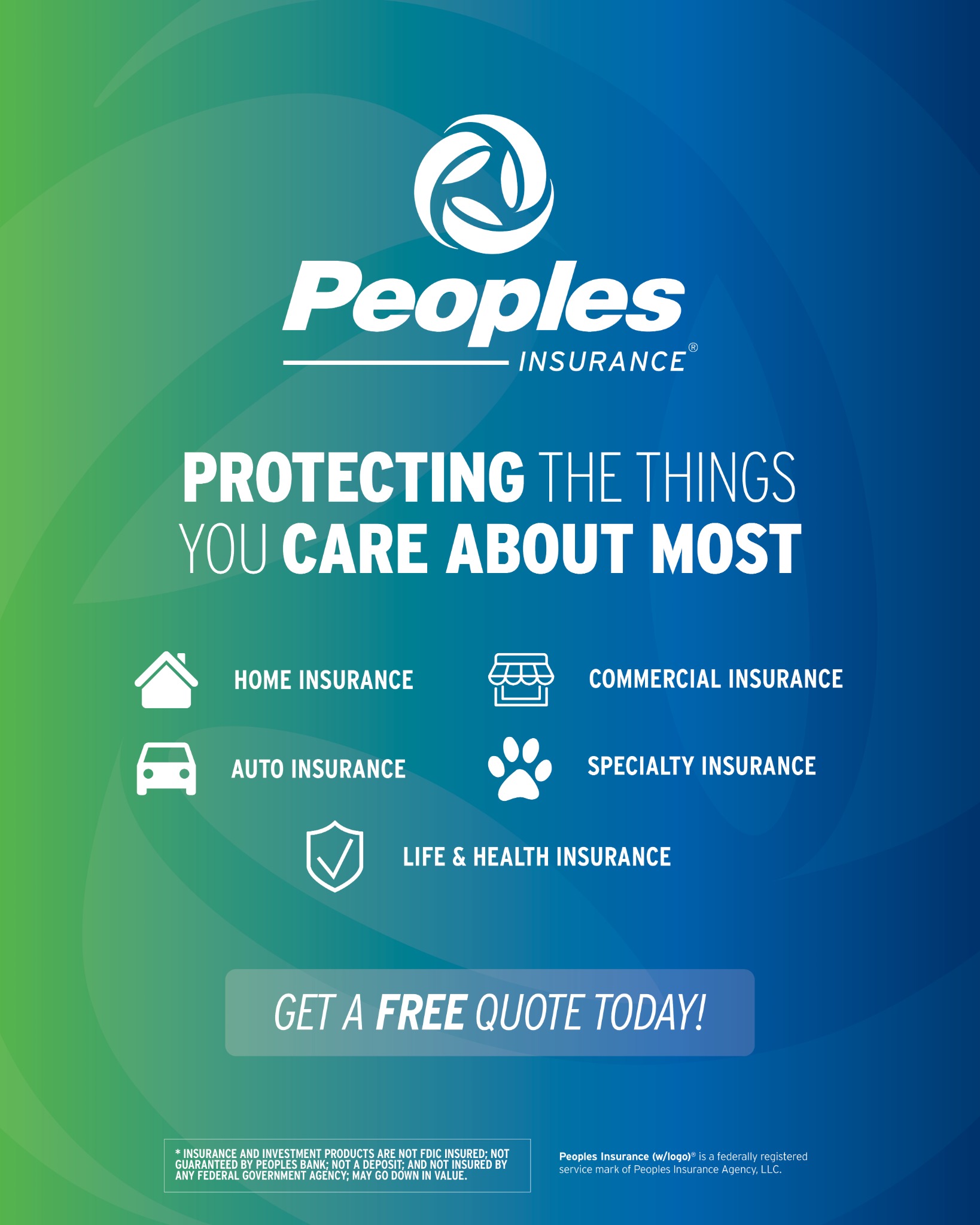 Peoples Bank Facebook ad from May 29, 2026