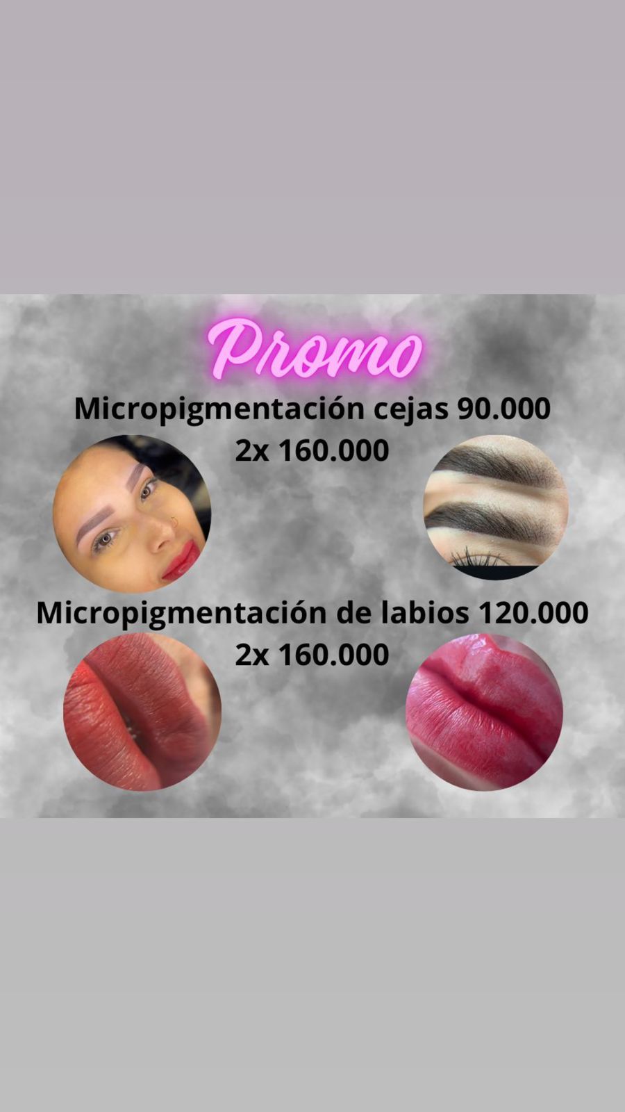 Vanity studio Facebook ad: PROMO BELLEZA EN PAREJA