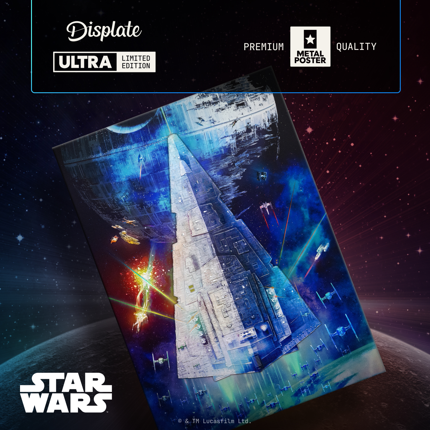 Displate Facebook ad