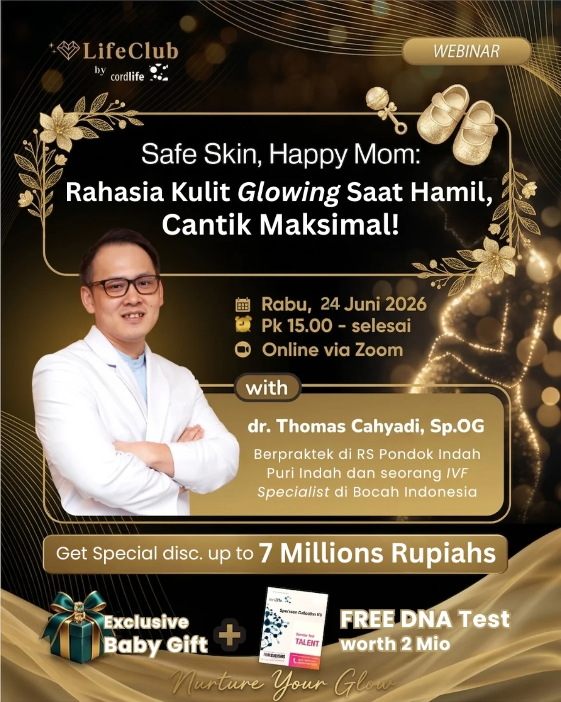 PT Cordlife Persada Facebook ad: Anti Insecure! Ini Rahasia Jaga Kulit Perut Bumil…