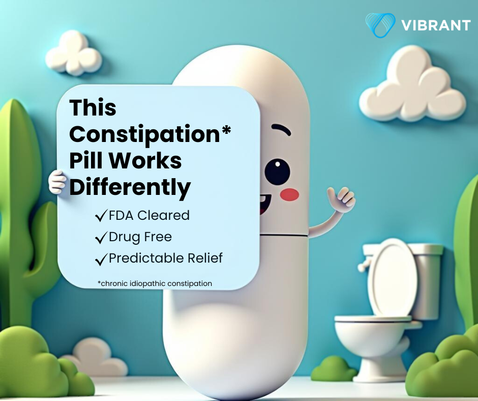 Vibrant Gastro Facebook ad: #1 For Chronic Constipation Relief.