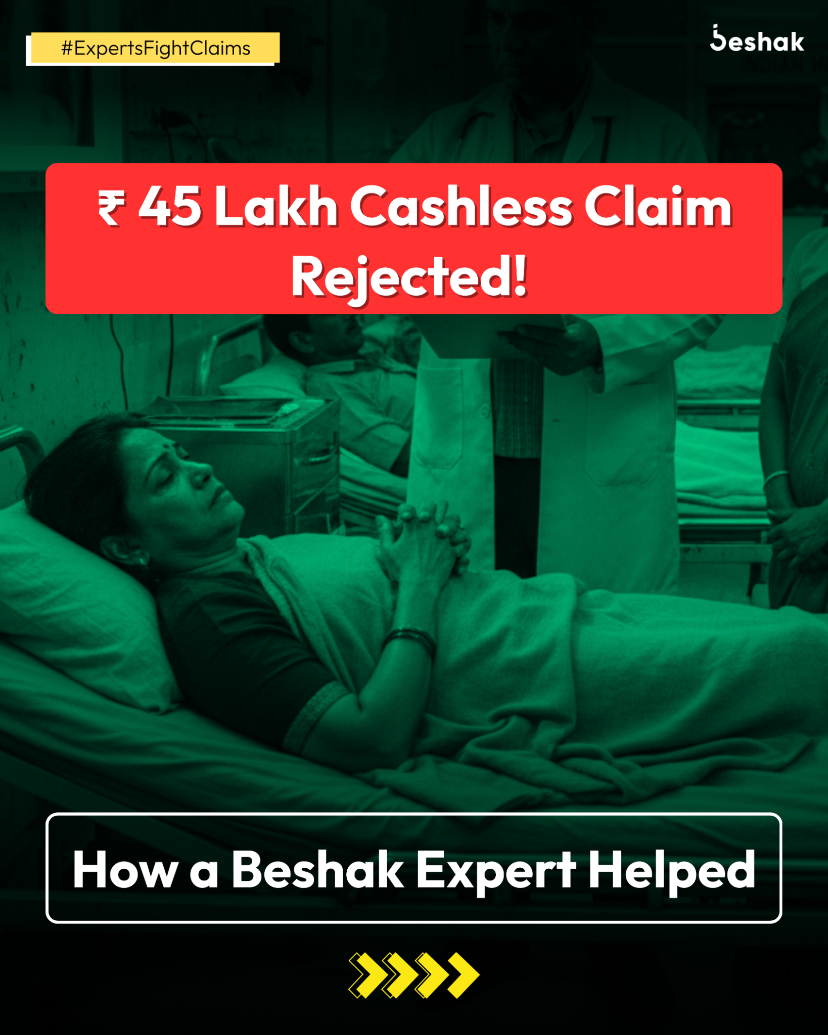 Beshak Facebook ad