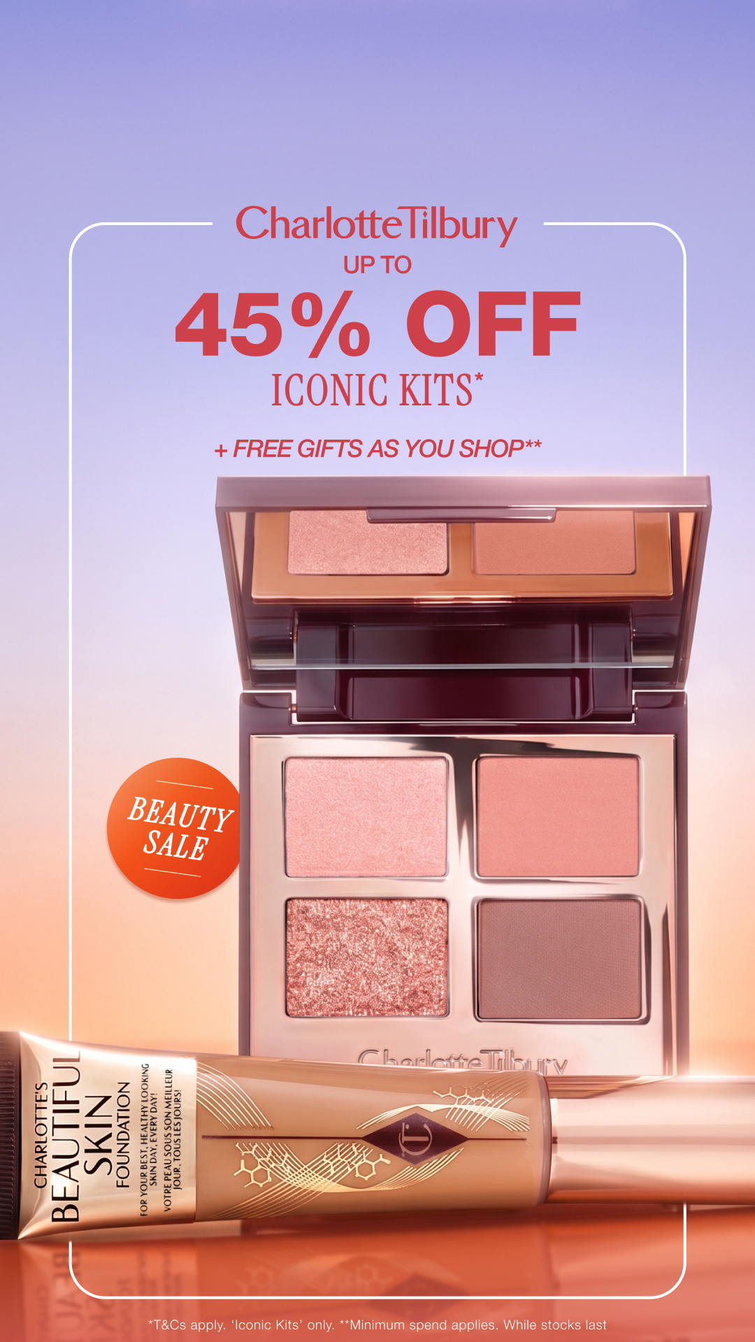 Charlotte Tilbury Facebook ad