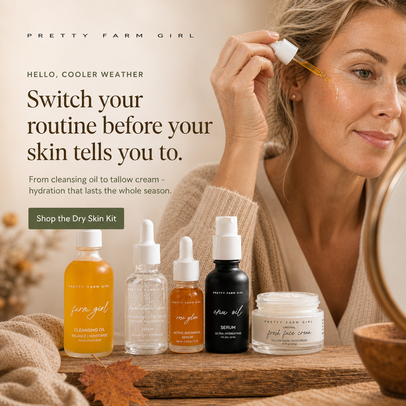 Pretty Farm Girl Facebook ad
