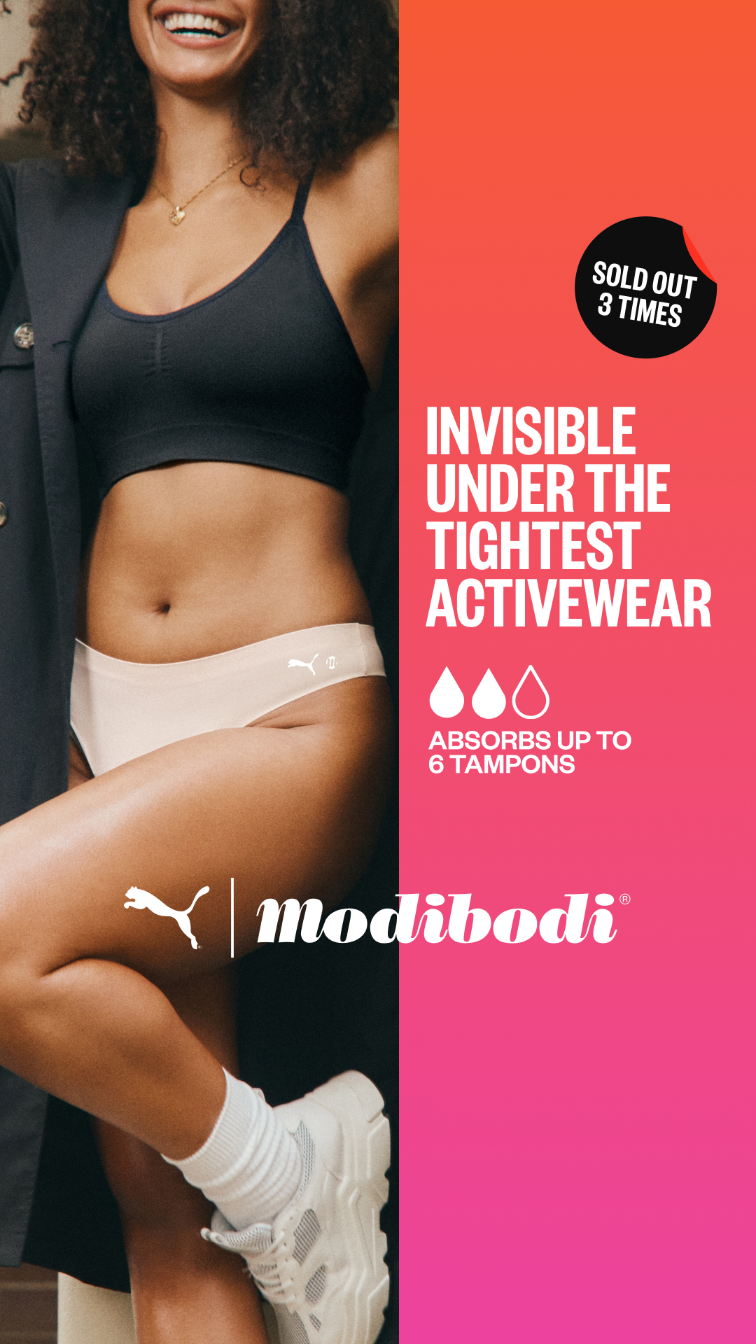 Modibodi Facebook ad