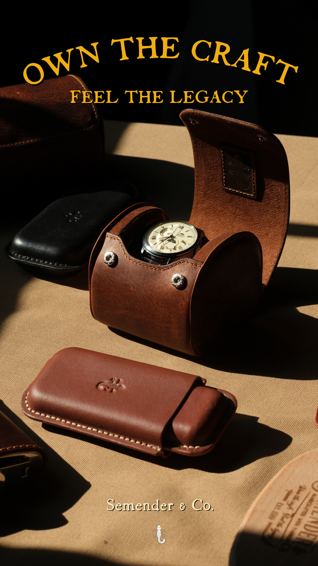Semender Leather Goods Facebook ad