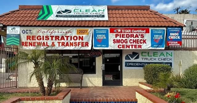 Piedra's Smog Test Only, Auto Registrations & Auto Insurance Services Facebook ad