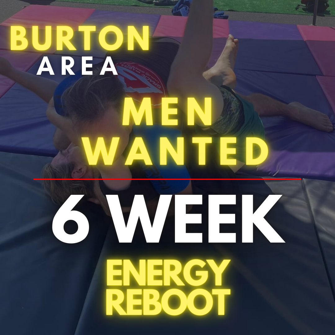 Gracie Barra - Burton Facebook ad: Get your edge and your energy back