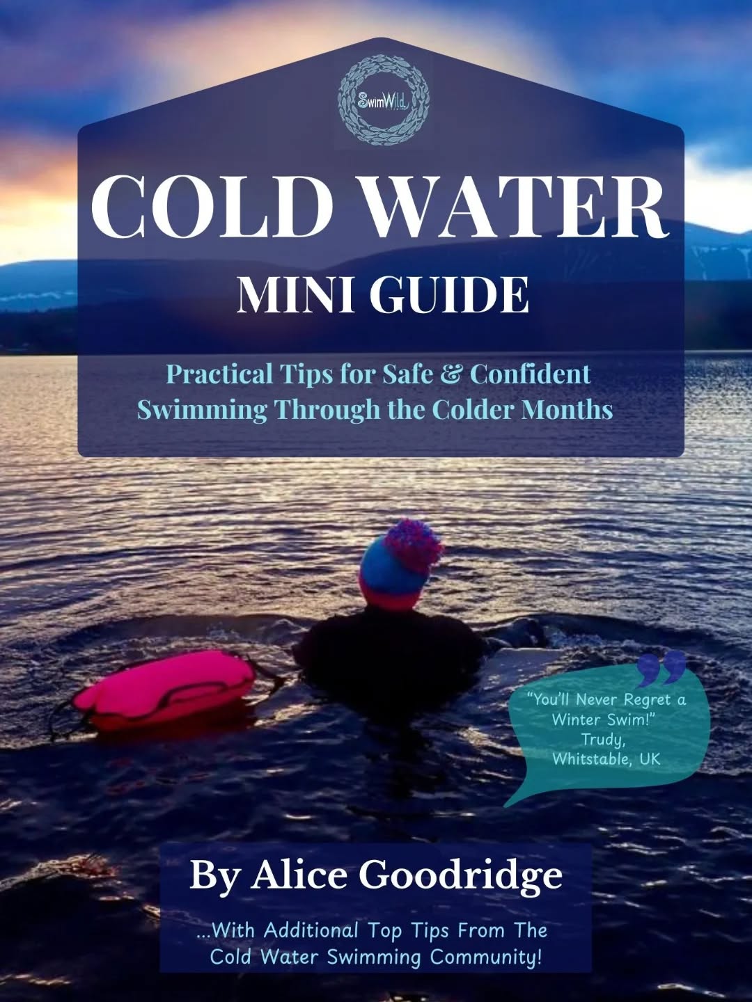 SwimWild Facebook ad: Cold Water Mini Guide 