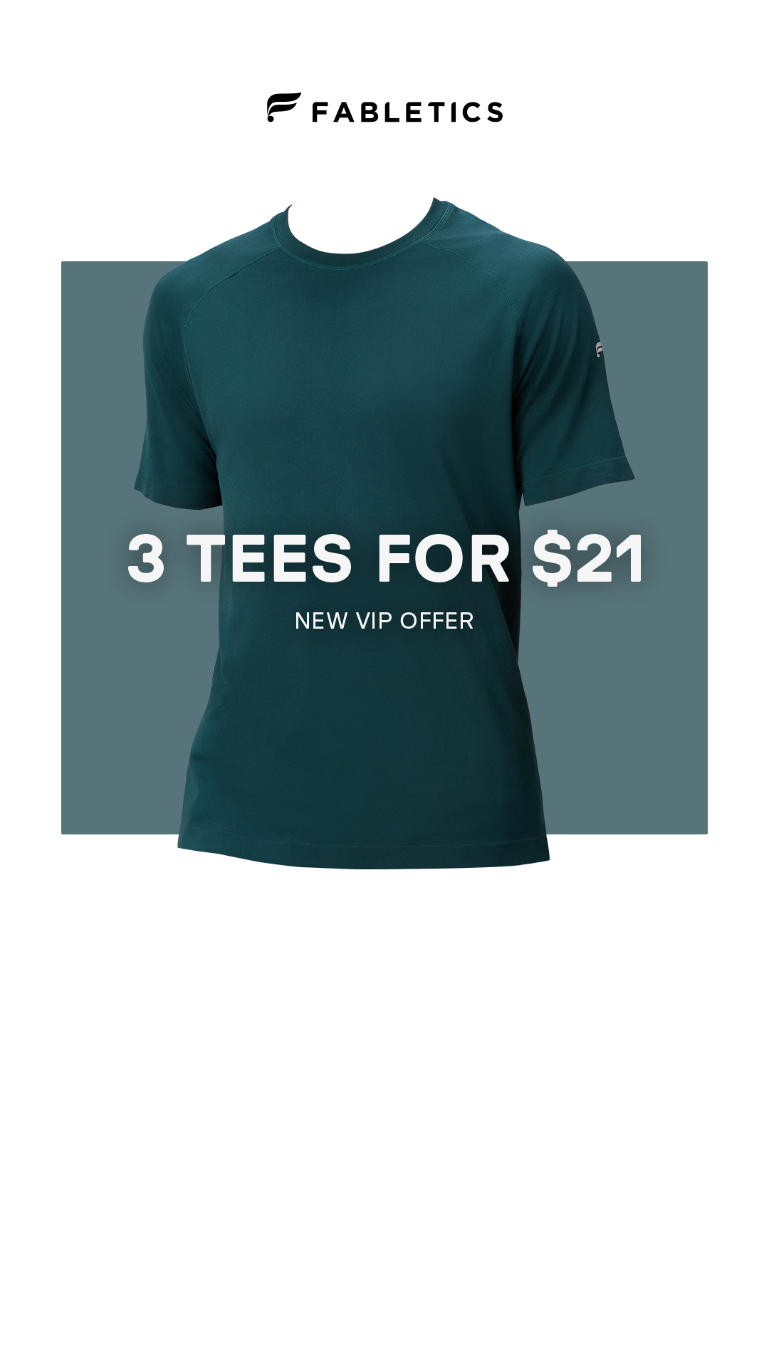Fabletics Men Facebook ad