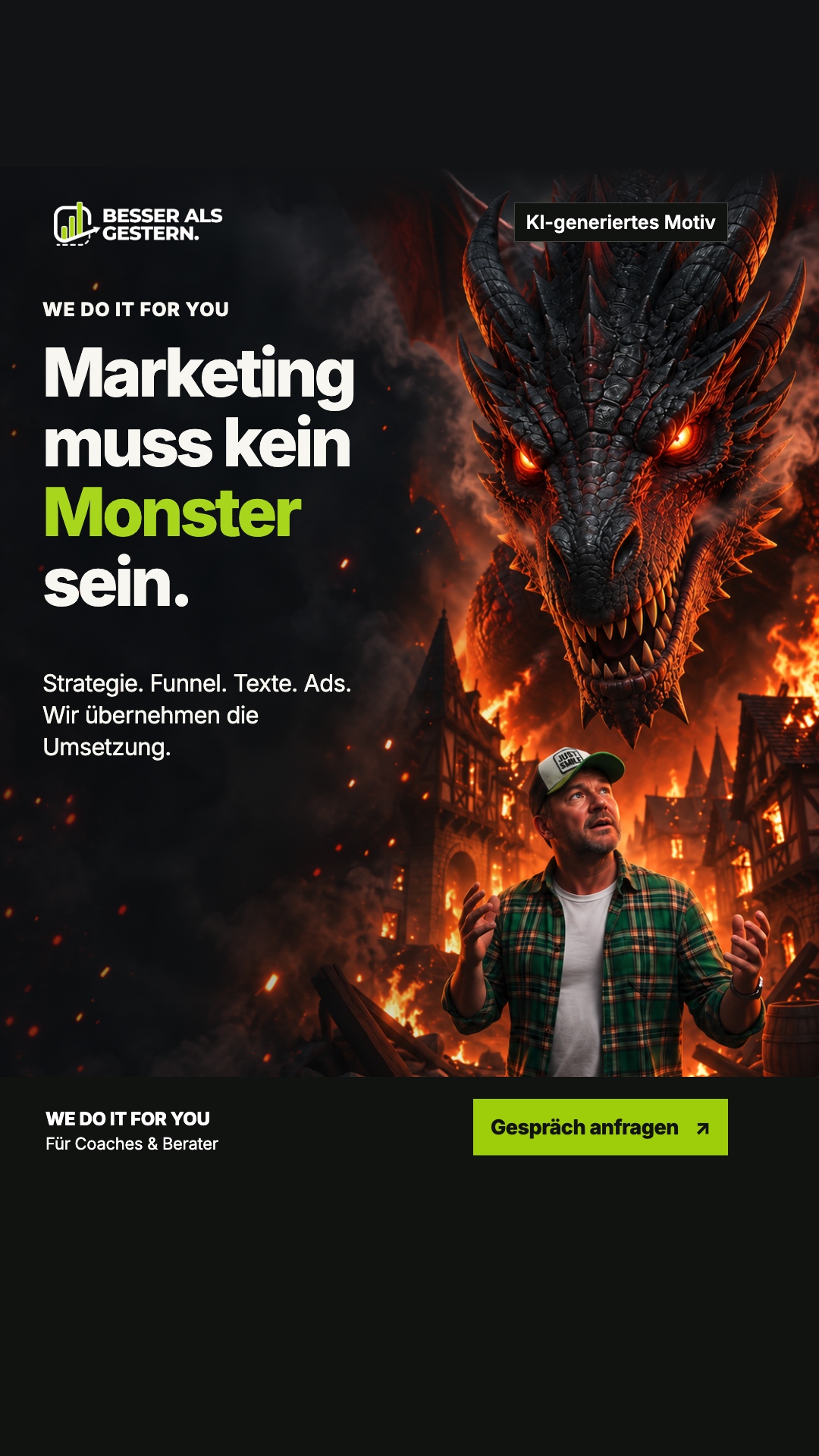 Lars Meier Facebook ad: Strategie, Funnel, Texte und Ads aus einer Hand.