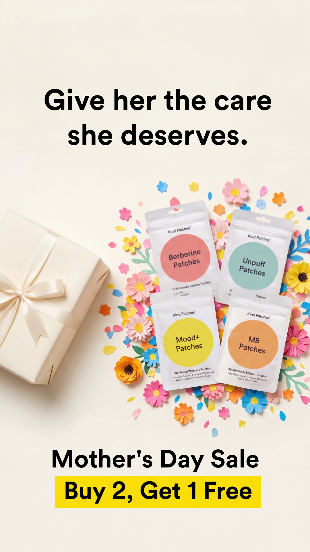 Kind Patches Facebook ad