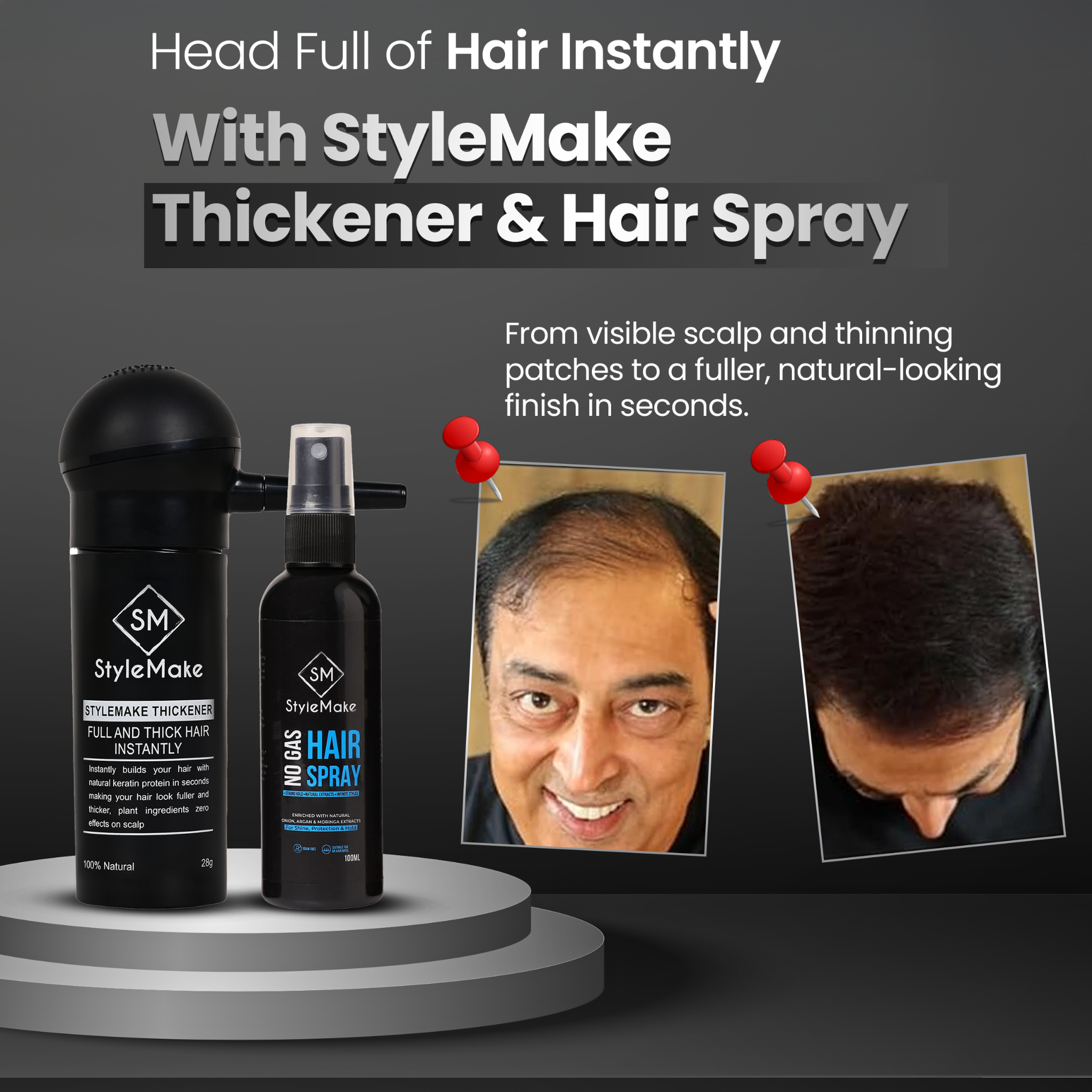 StyleMake Thickener India Facebook ad