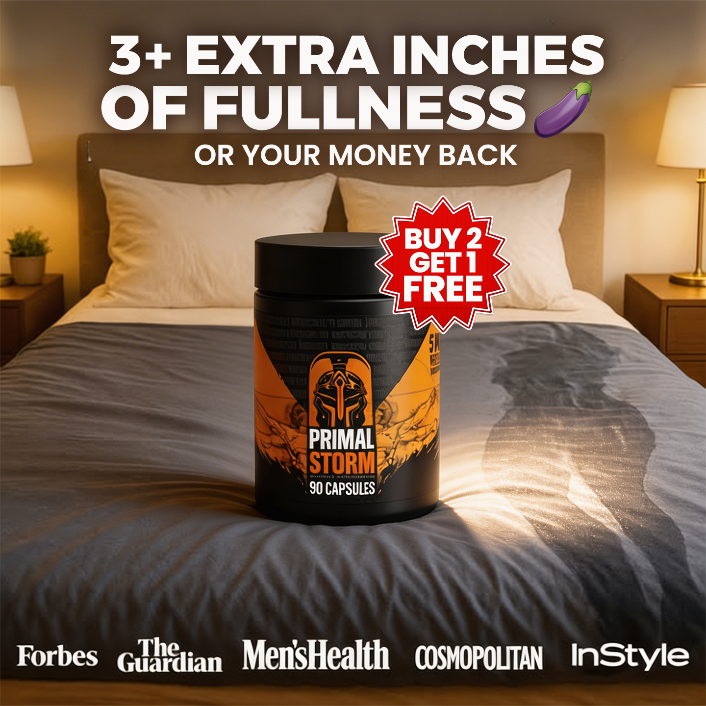 Primal Storm Supplements Facebook ad