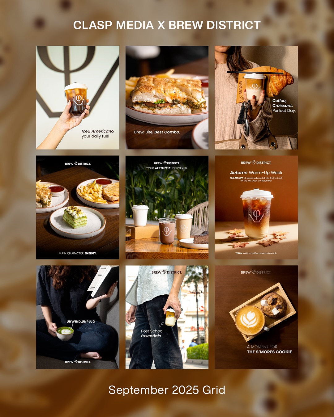 Clasp Media PK Facebook ad: CLASP MEDIA × BREW DISTRICT