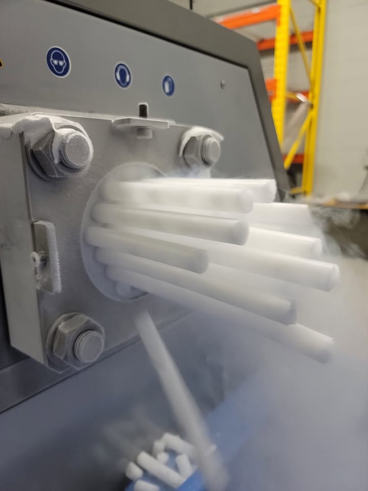 dry ice solutions Facebook ad: Dry Ice Manufacturer, Dry Ice Sales, Equipment Sales…