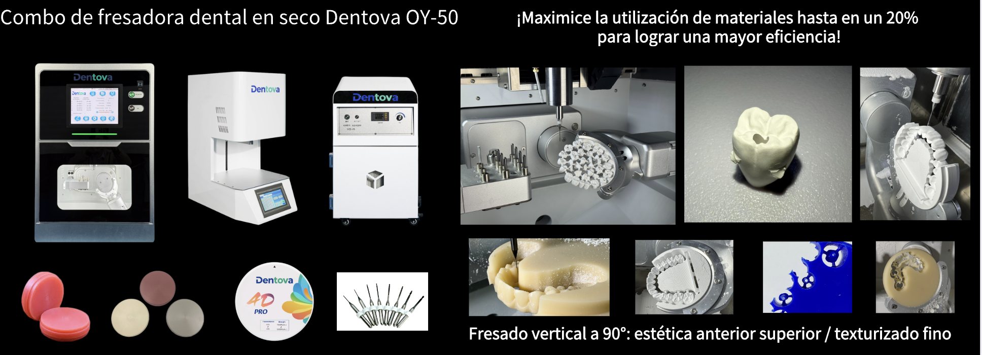 Dentova Dental Milling Machine - Digital Dental CAD & CAM Solution Facebook ad: Oferta directa de fábrica: Fresadora en seco Dentova…