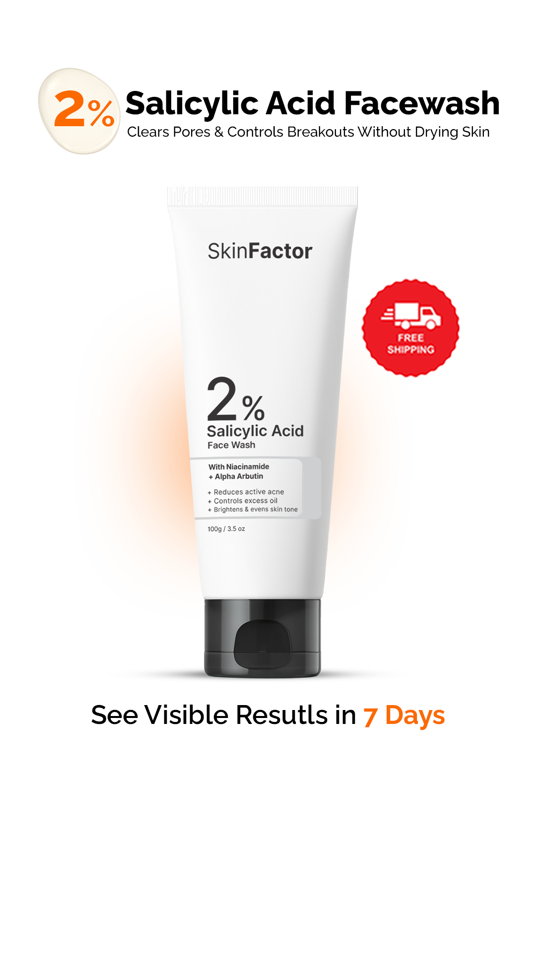 SkinFactor Facebook ad