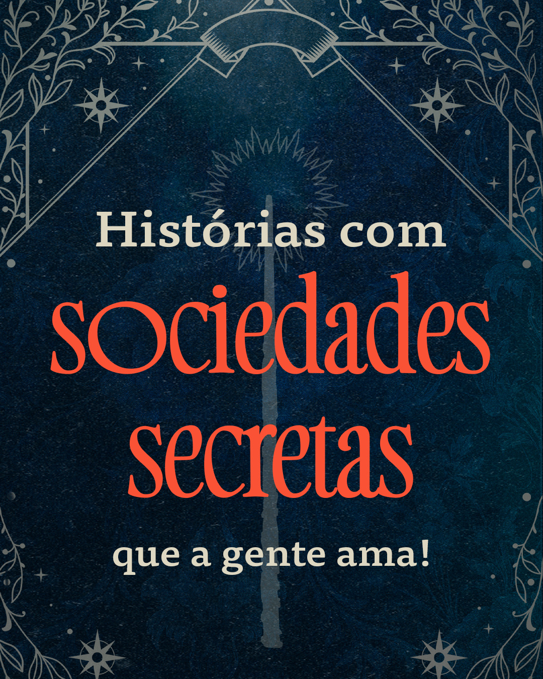 Grupo Editorial Record Facebook ad: Sociedades secretas, confusão e personagens duvidosos são…