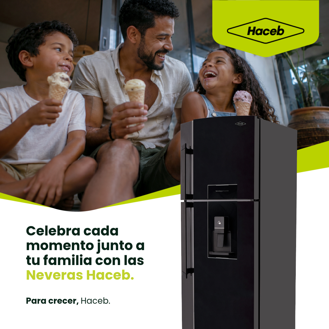 Haceb Facebook ad: ¡Elegancia y ahorro en tu cocina!
