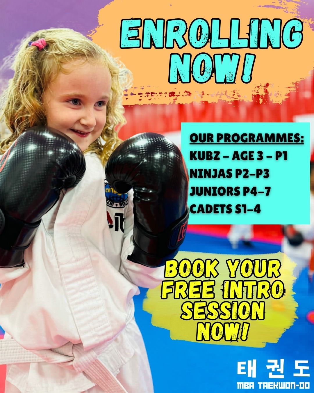 McGowans Blackbelt Academy Hamilton Facebook ad: Build Confidence Through Martial Arts