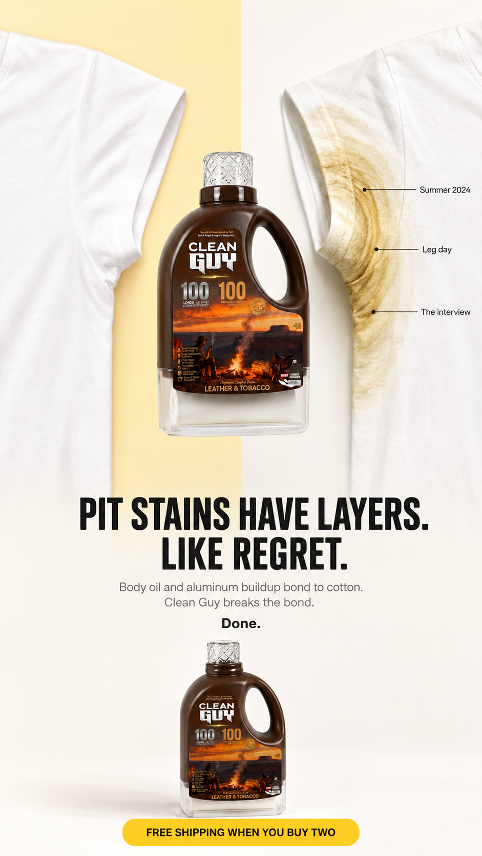 Clean Guy Facebook ad