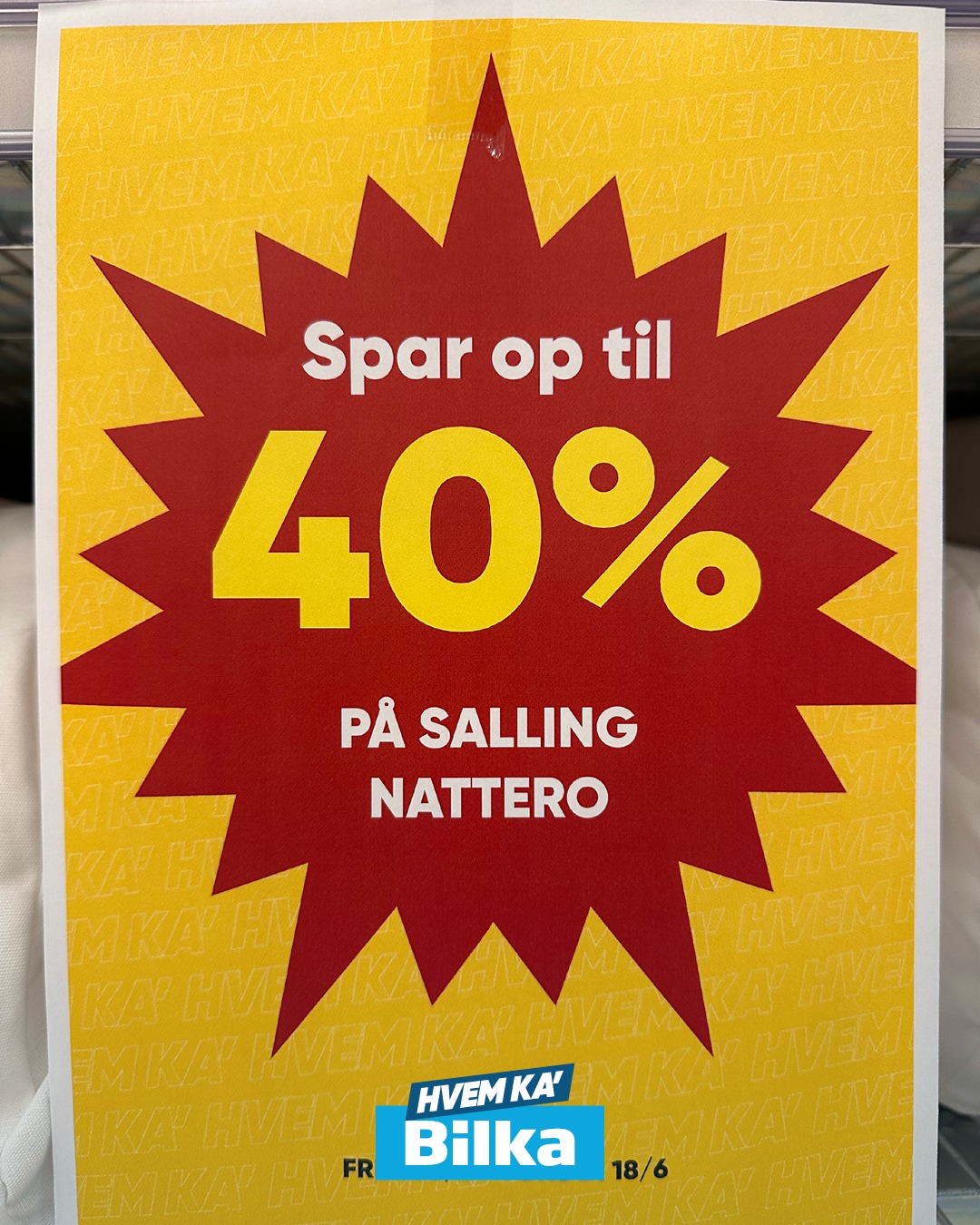 Bilka Facebook ad