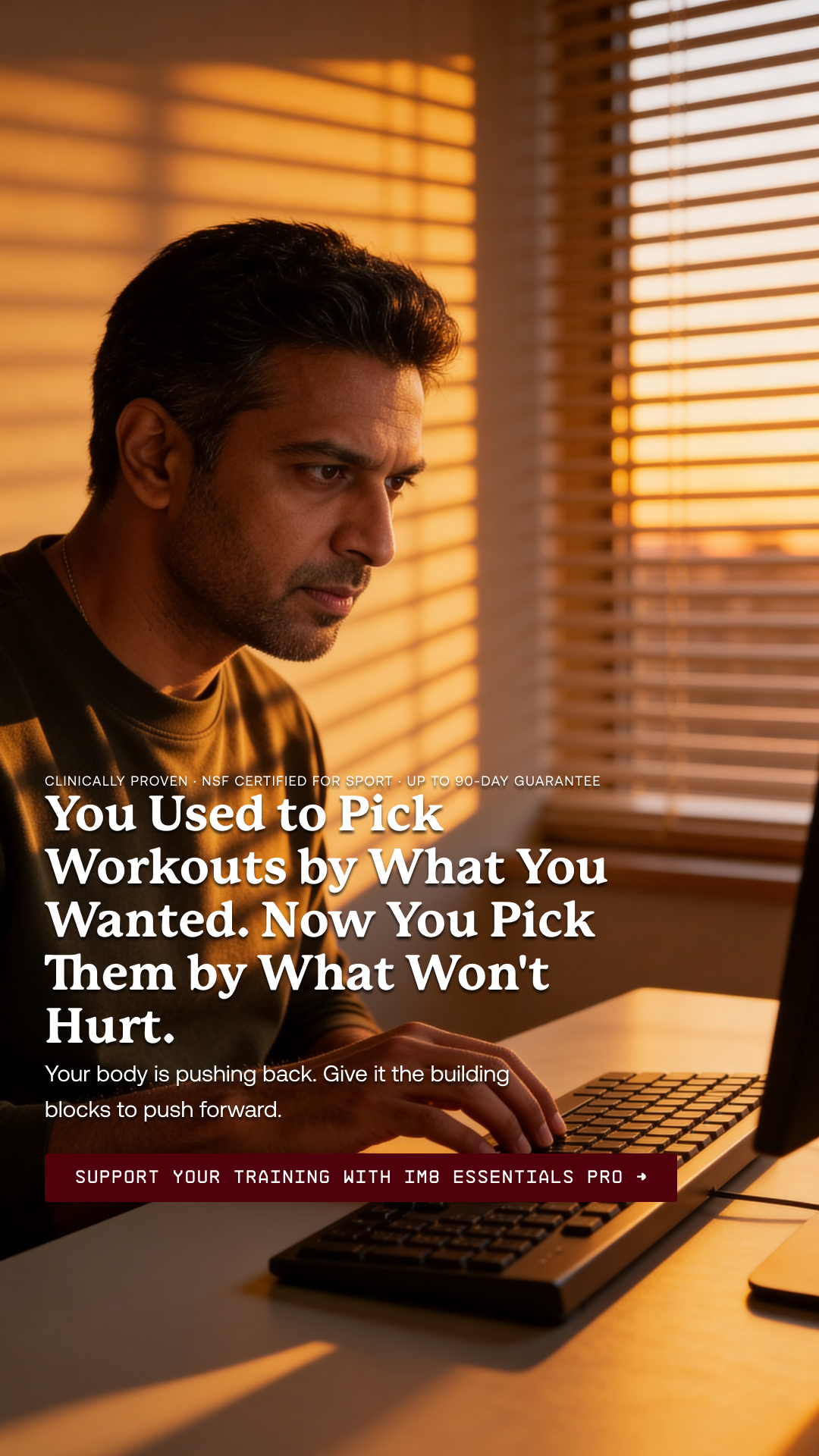 IM8 Health Facebook ad