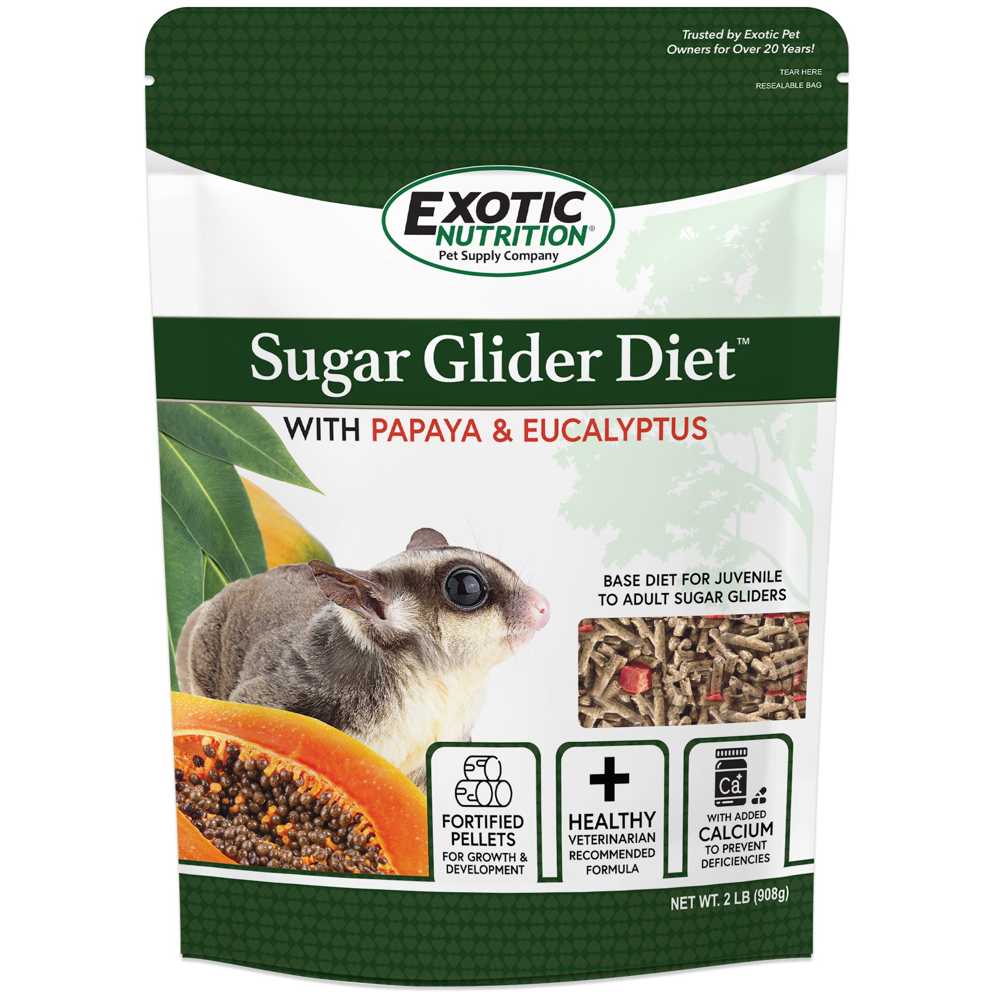 Exotic Nutrition Pet Supply Company Facebook ad: Shop a variety of pet products at Exotic…