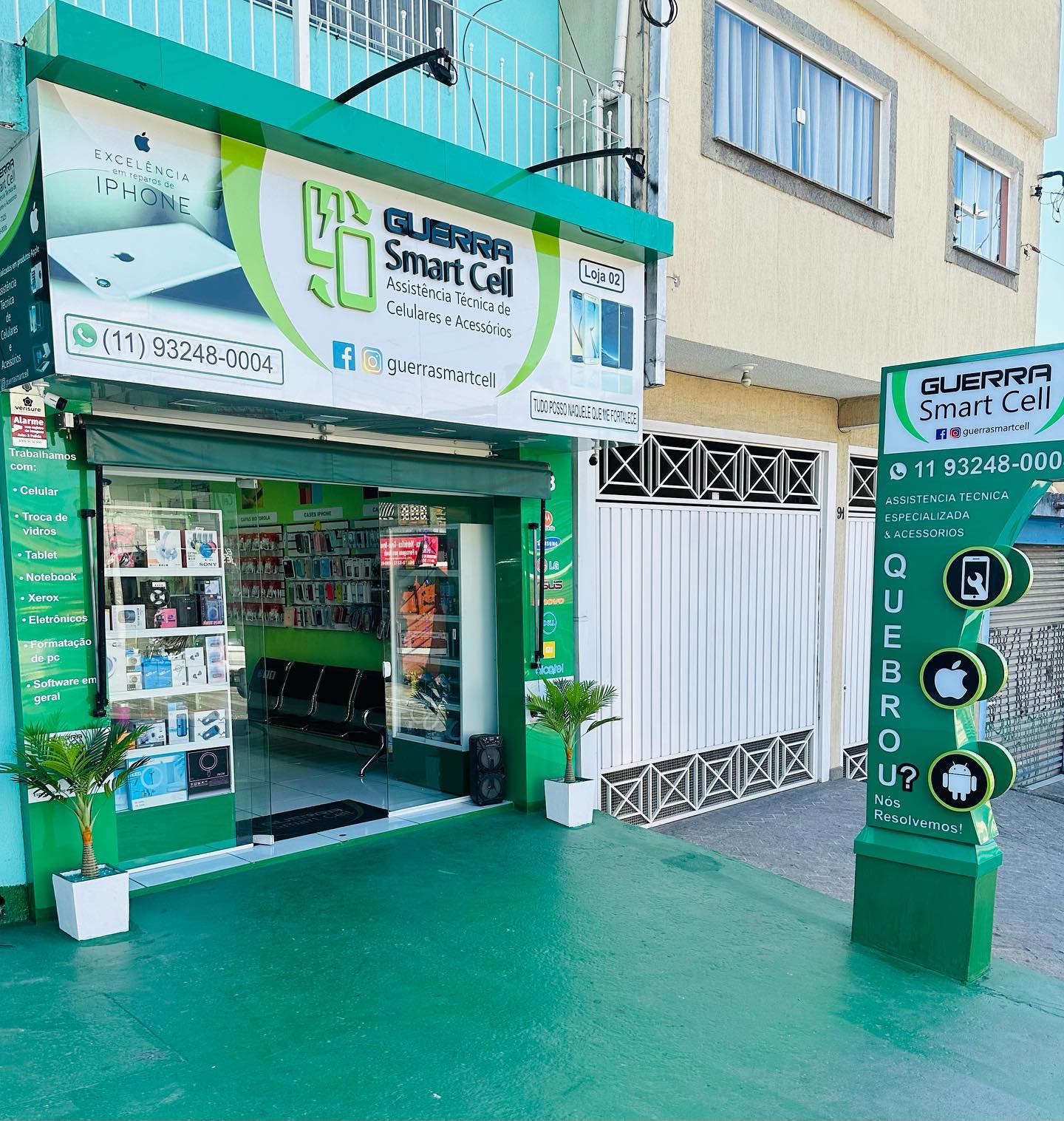 Guerra Smart Cell Assistência Técnica de Celulares e Acessórios Facebook ad: Guerra Smart Cell