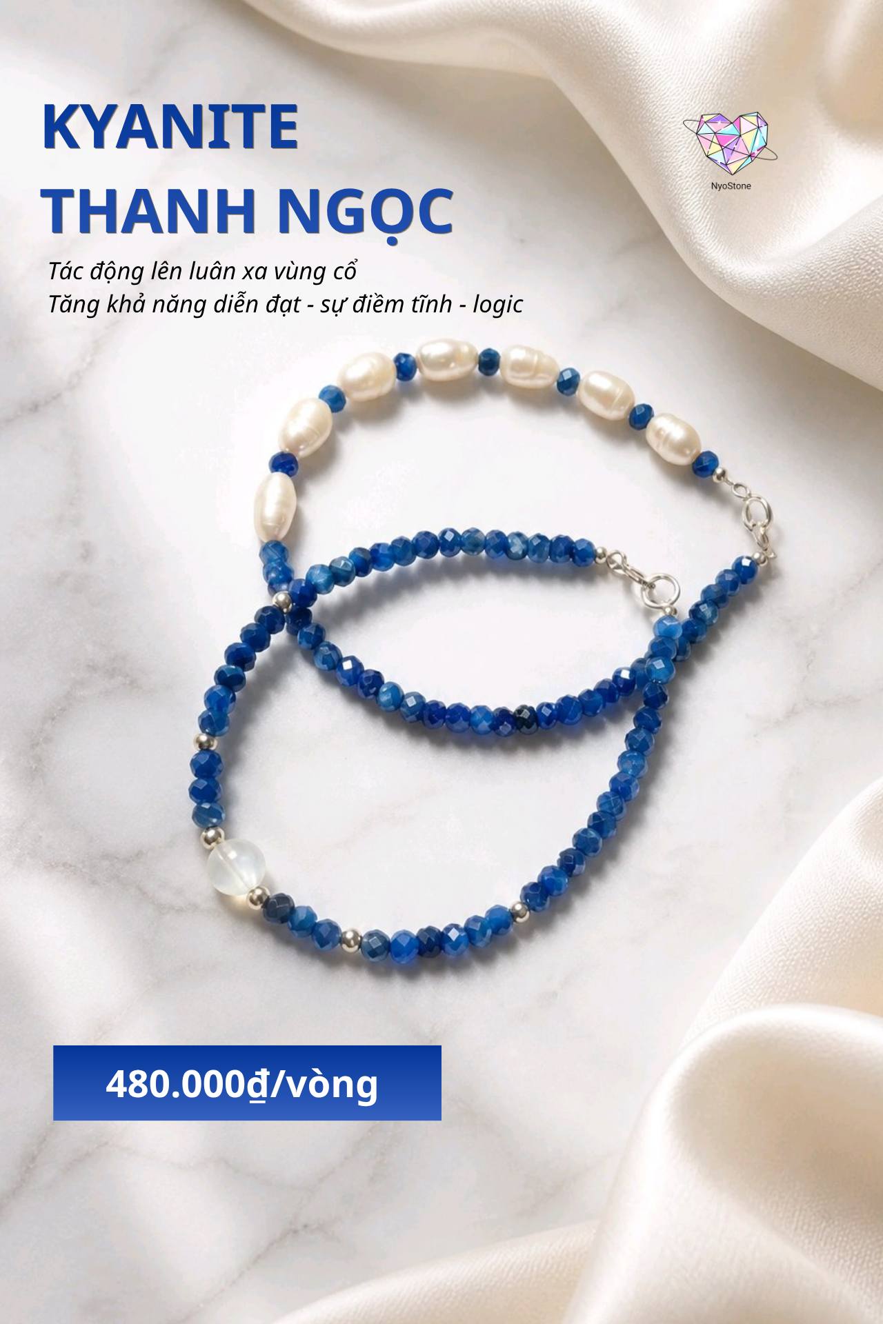 NyoStone-Vòng đá thiết kế theo Bát Tự Facebook ad: Khi bạn đeo một chiếc vòng được thiết…